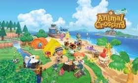 Vier Oud en Nieuw met nieuwe items in Animal Crossing: New Horizons