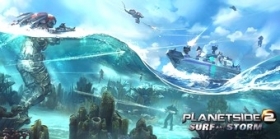 PlanetSide 2 Surf and Storm Update Is All About Underwater Fighting