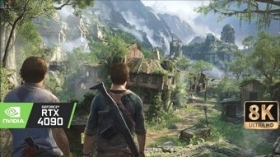 Uncharted 4 RTX 4090 With Camera Mod and ReShade Ray Tracing in 8K Resolution Looks Impressive