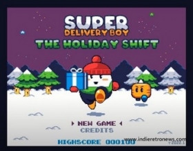 Super Delivery Boy The Holiday Shift - An Amiga Christmas spin-off gets a new update!