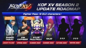 The King of Fighters 15 – Sylvie Paula Paula and Najd Confirmed for Season 2