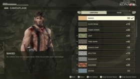 Metal Gear Solid Delta: Snake Eater’s Updated Camouflage Menu Revealed