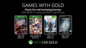 New Games with Gold for February 2019